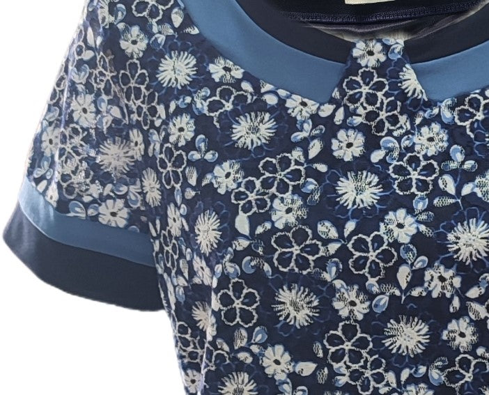 CAMISETA DE ENCAJE COMBINADO