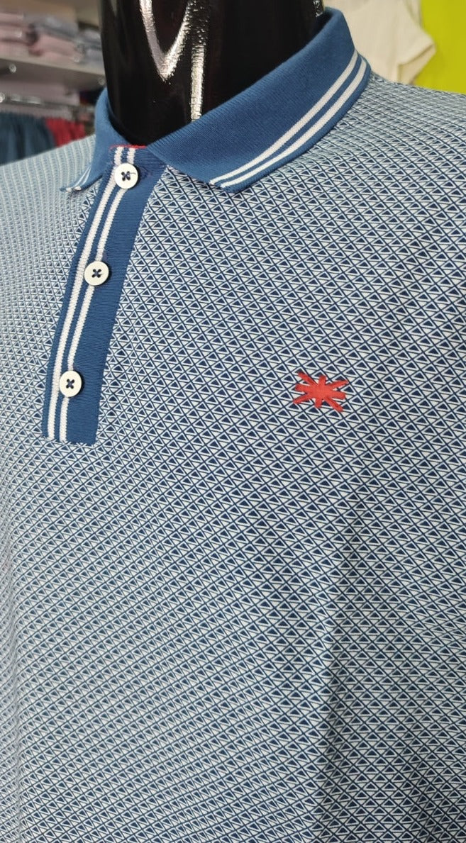 POLO ESTAMPADO TRIÁNGULO