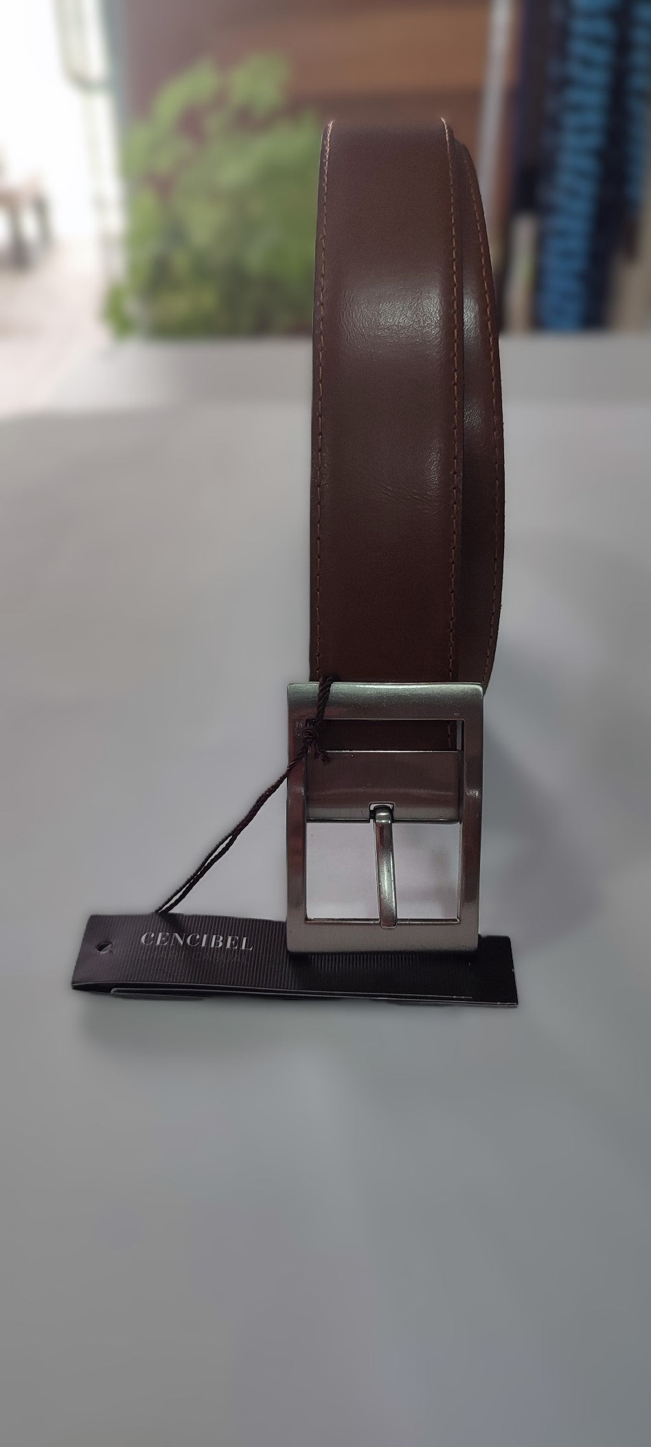 CINTURÓN PIEL REVERSIBLE CAMEL/ NEGRO