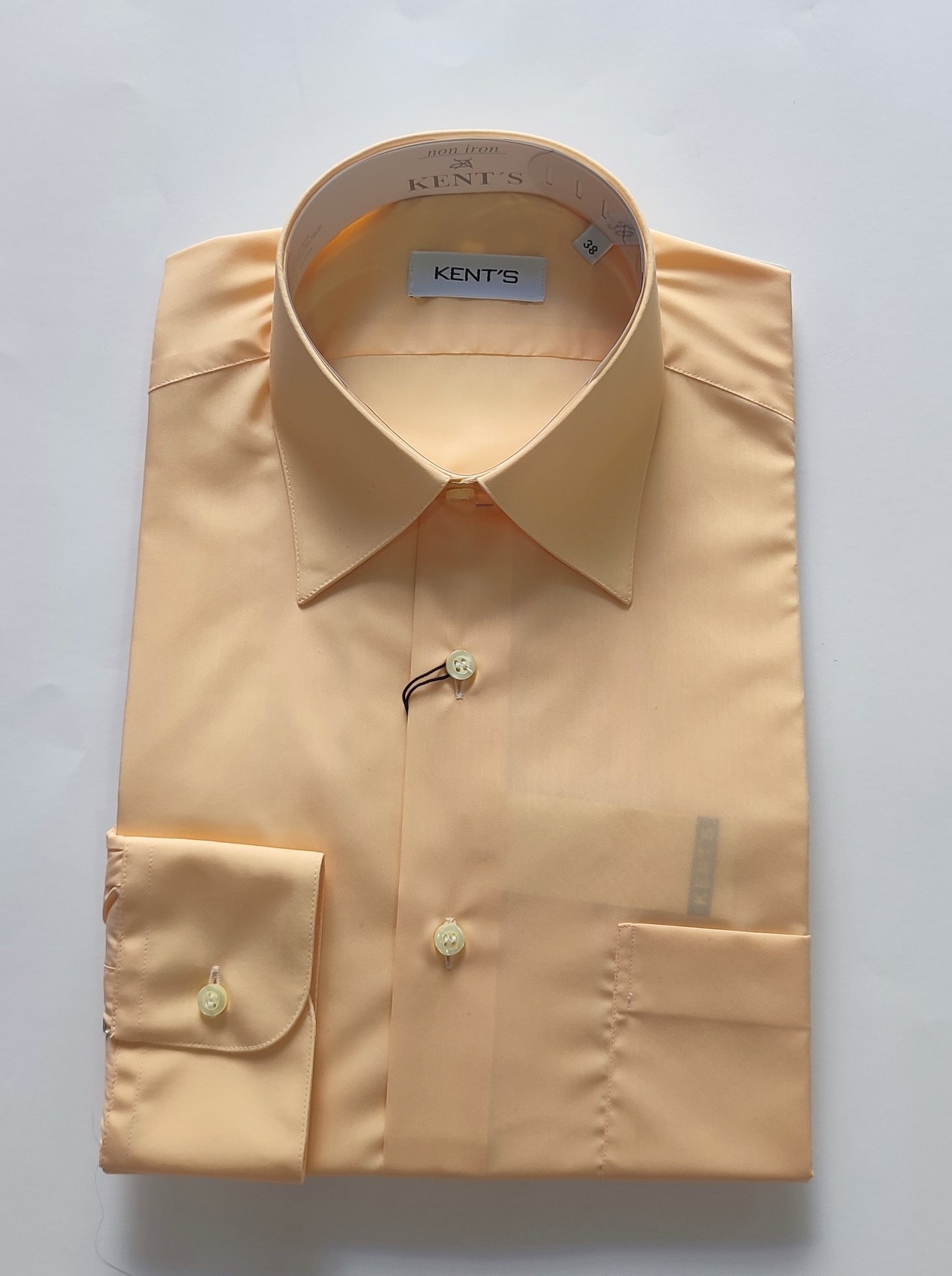 CAMISA COLOR MANDARINA