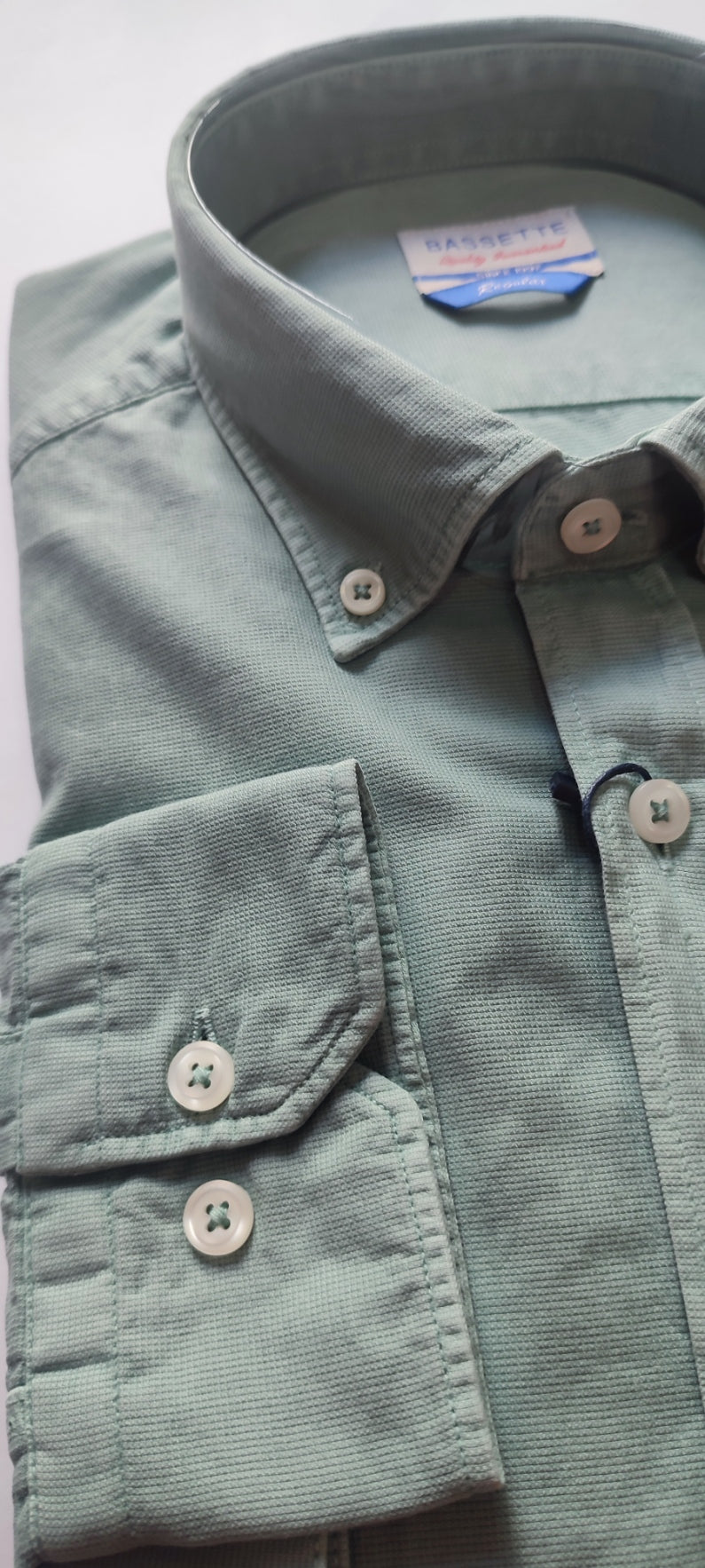 CAMISA DOBLE BOLSILLO VERDE