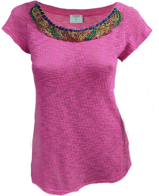 CAMISETA FUCSIA