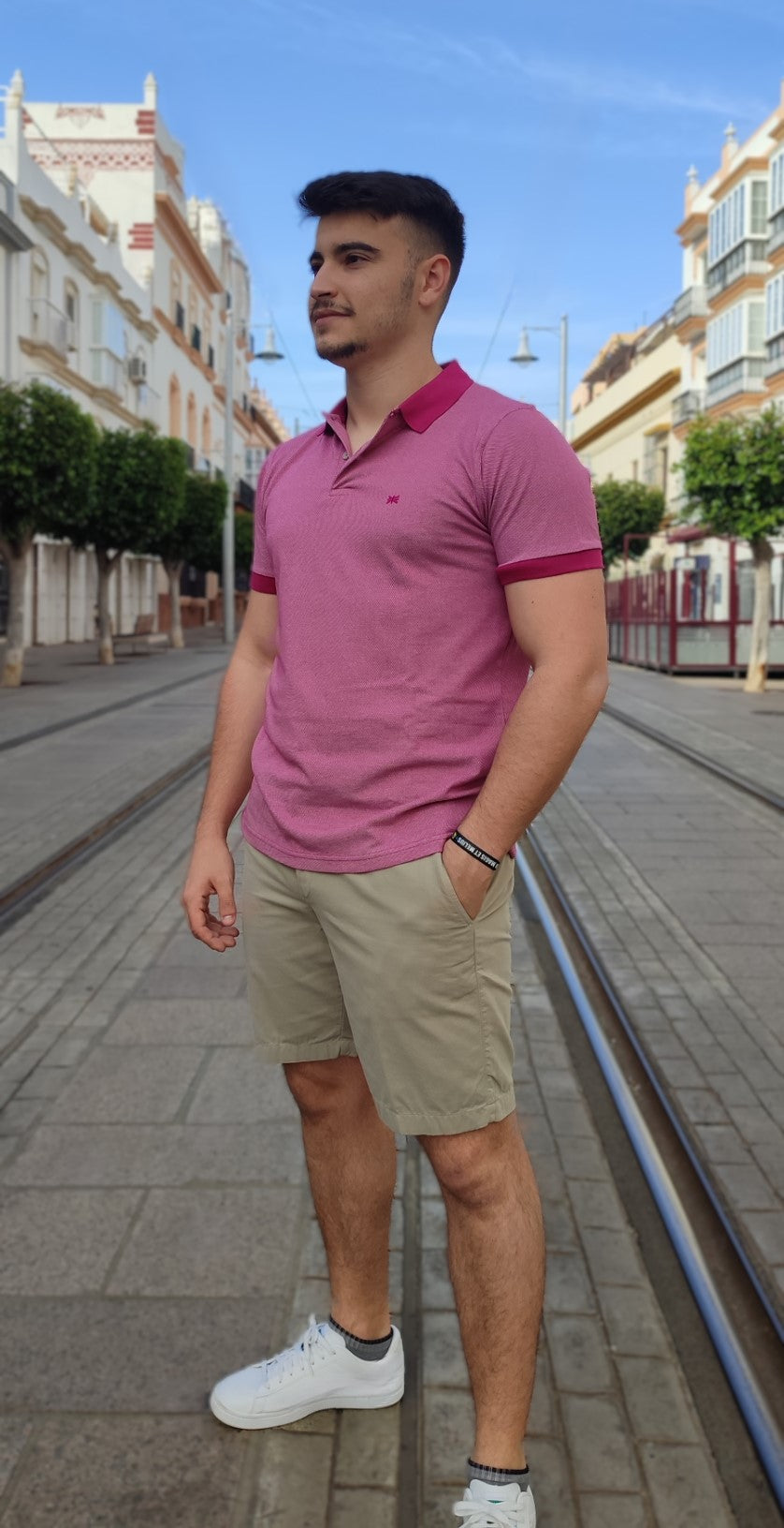 POLO MANGENTA