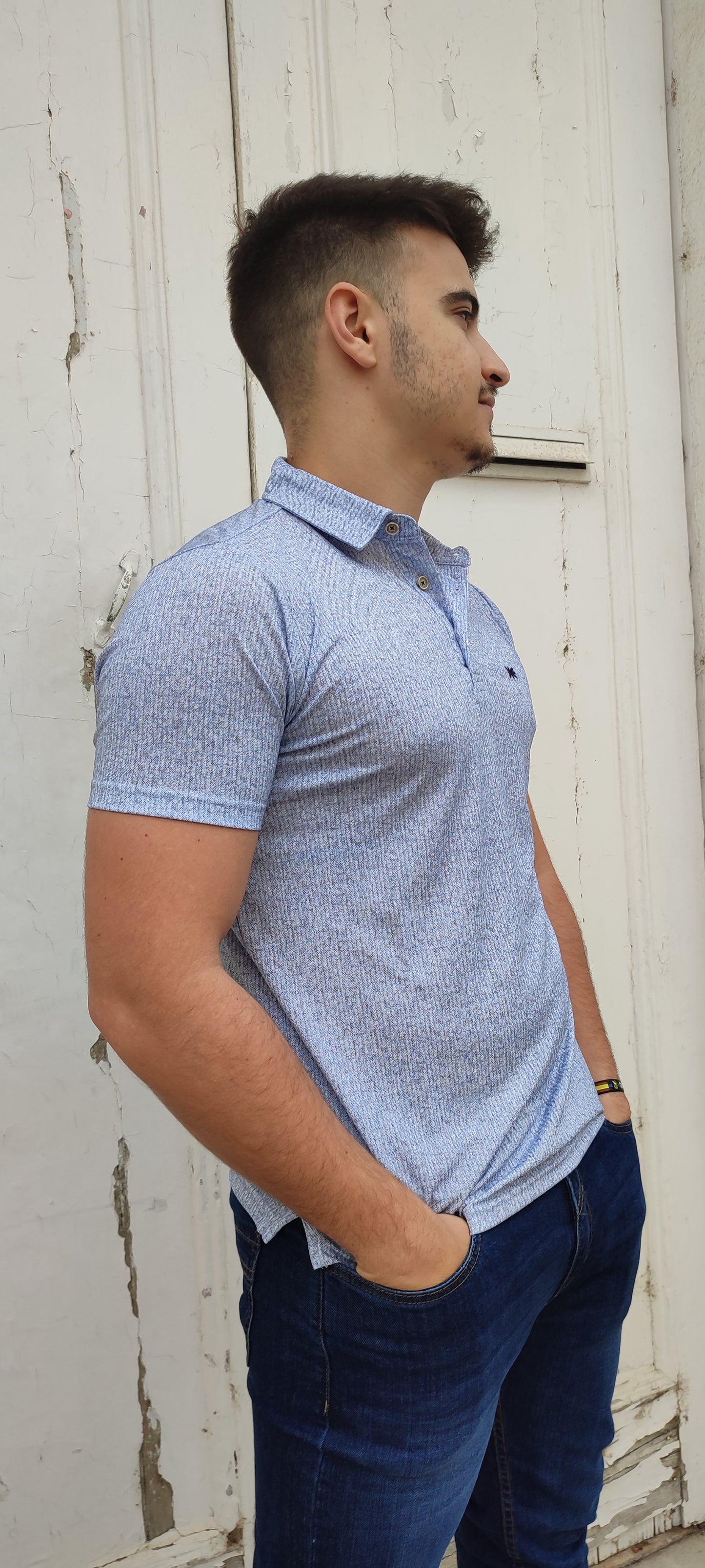 POLO  CELESTE