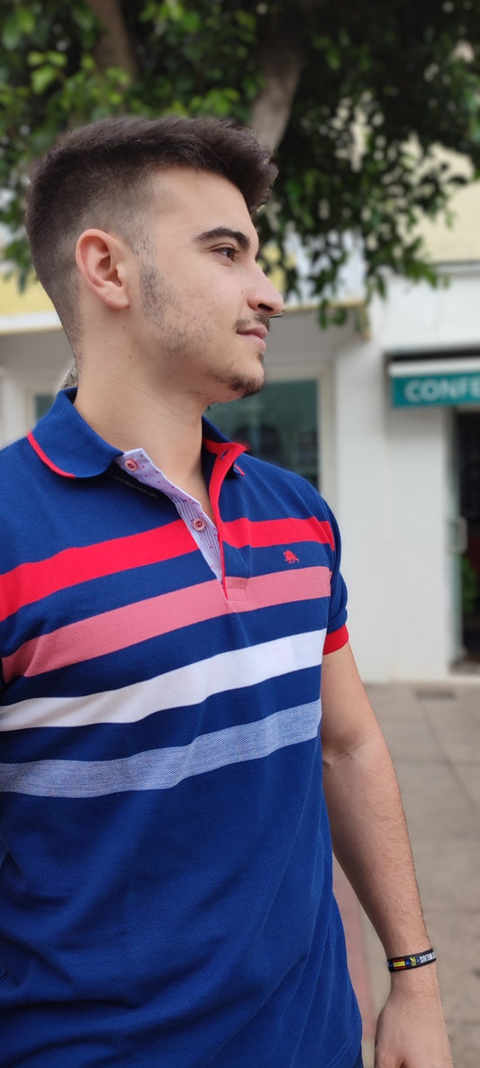 POLO AZUL RAYA