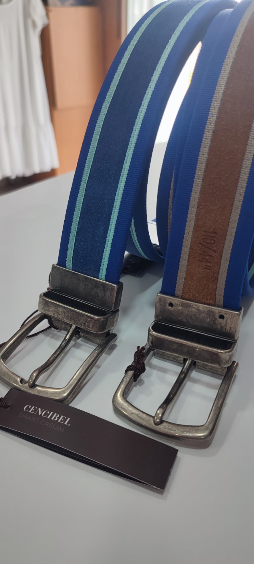 CINTURÓN  REVERSIBLE