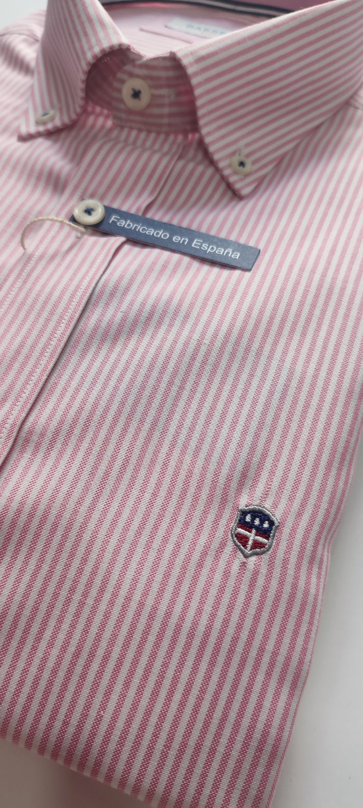 CAMISA OXFORD ROSA RAYA