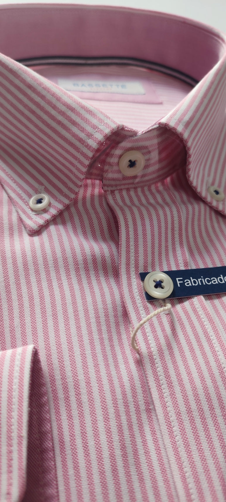 CAMISA OXFORD ROSA RAYA